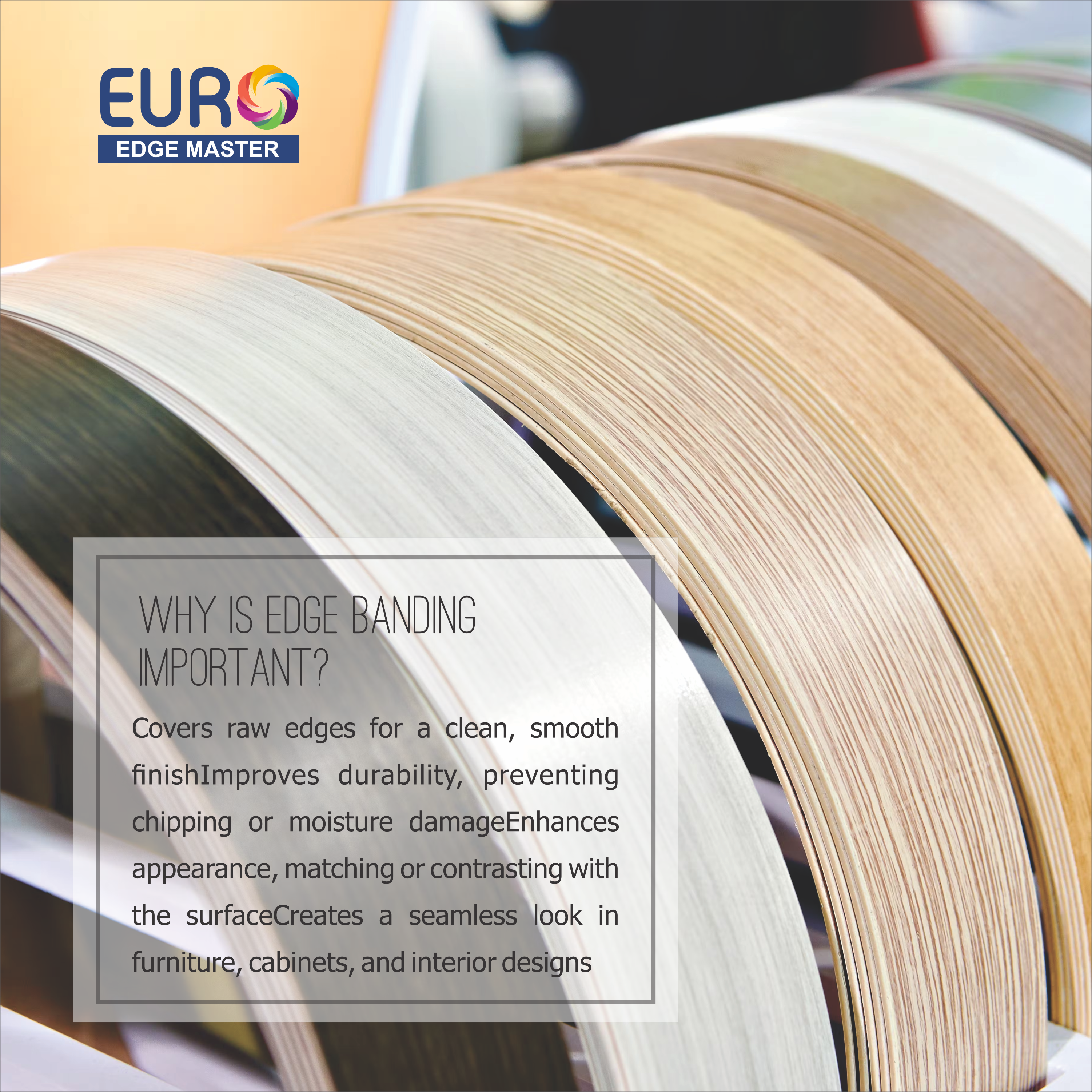 Solid PVC Edge Band